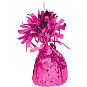Balloon Weights, 6 Pieces, Aluminum Foil, Suitable For Birthday Parties, Gatherings, Weddings, Dinners And Other Occasions, Weight 0.36lb (Pink)