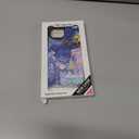 Voyage iPhone 14 Case Pink Ocean Adventure Collage Pattern Military Grade Drop Protection Slim TPU with Camera Protection, Aesthetic Summer Design for Women Girls (BlueOctopus)