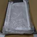 Sattiyrch Step Stool with Handle for Ederly,Sturdy and Lightweight Stool with Anti-Skid Platform,Easy Assmbly,Safely Supports up to 350 Pounds with 9.5 Inch (White)