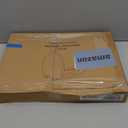 Toilet Seat with Toddler Seat Elongated, PP Material Family Toilet Seat Cover, Soft Close Adult & Toddler Seats, Easy to Clean, Safe Potty Training Solution for Kids, Bathroom Upgrade for Home (White)