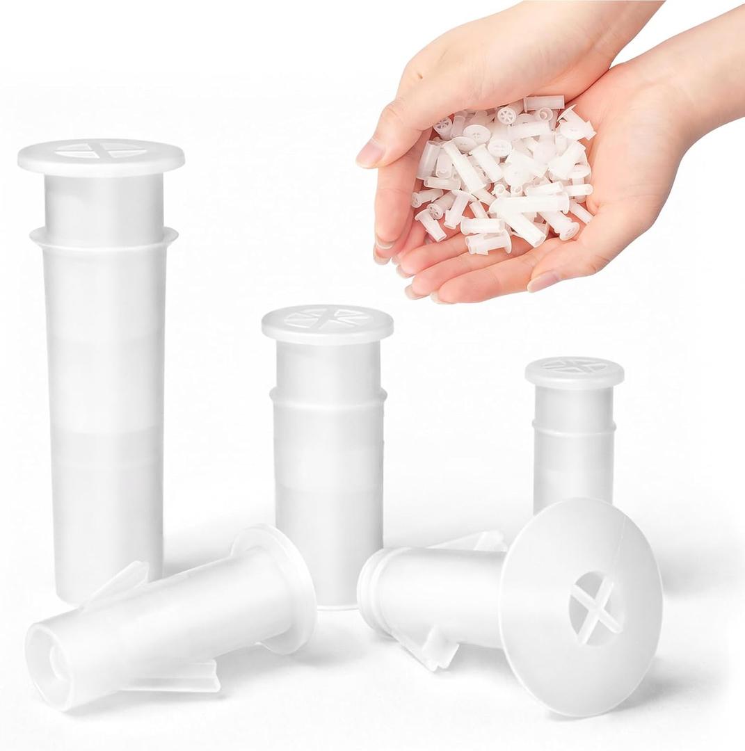 Squeakers for Dog Toys - Replacement Dog Toy Squeakers Inserts for Ball Toys(120 Pcs, 5 Sizes)