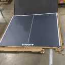 JOOLA Ping Pong Conversion Top with Net Set for Billiard and Pool Tables - Regulation Top Converts Billiards into Ping Pong Table - Includes Foam Padding for Protection - Steel Frame Option (Full Foam Back)