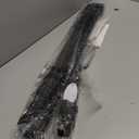 Momcozy Retractable Mesh Baby Gate or Dog Gate, Child Safety Gate for Indoor or Outdoor, 33-inches Tall with up to 55-inches Wide Extension, Avoid Skirting Installation, Black