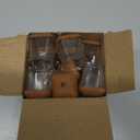 Chair Leg Floor Protectors Square Chair Leg Protectors for Hardwood Floors Silicone Caps Felt Strengthen Bottom Protection Anti-Scratch Reduce Noise 16 Pack Clear Square M Fit:13/16" to 1" (20-26mm)