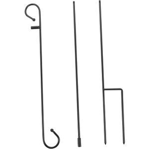 Flag Decorations String Light Poles for outside Banner Bracket Flag Pole