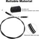 WMPHE 7082498 Gear Shift Shifter Cable Compatible with Polaris Ranger XP 1000 2018 2019 2020 2021 2022 2023, 2020-2023 Polaris Ranger 1000 Replacement for 7082376 7082285