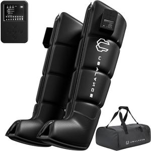 UBALANCE Air Compression Leg Massager Cordless - Air Compression Recovery System, Foot and Leg Massager for Circulation, Relaxation, Pain Relief, Recovery Boots for Athletes Massage Therapy