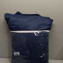 NICETOWN Sound Blocking Black Out Curtains for Patio Door, Heavy-Duty Space Divider Curtains for Living Room, Lined Insert Noise, Blackout, Thermal Insulation Drapes for Closet (Navy, 95-inch Long) (62"W x 95"L (Pack of 2))