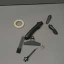 Saker Caulking Tool Kit-Aluminum 4 in 1 Sealant Finishing Tool Grout Remove Scraper Caulk Remover Glass Glue Angle Scraper for Bathroom,Kitchen,Floor,Window,Sink Joint,Frames Seal Silver