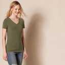 Amazon Essentials Women's Regular-Fit Short-Sleeve T-Shirt (Crewneck and V-Neck Options), Multipacks (L)