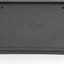 HECASA Front Bumper License Plate Bracket Compatible with 2015-2017 Ford F150 Replacement for FO1068165 FL3Z17A385A, License Plate Frame Mounting Holder Cover Textured Black Plastic