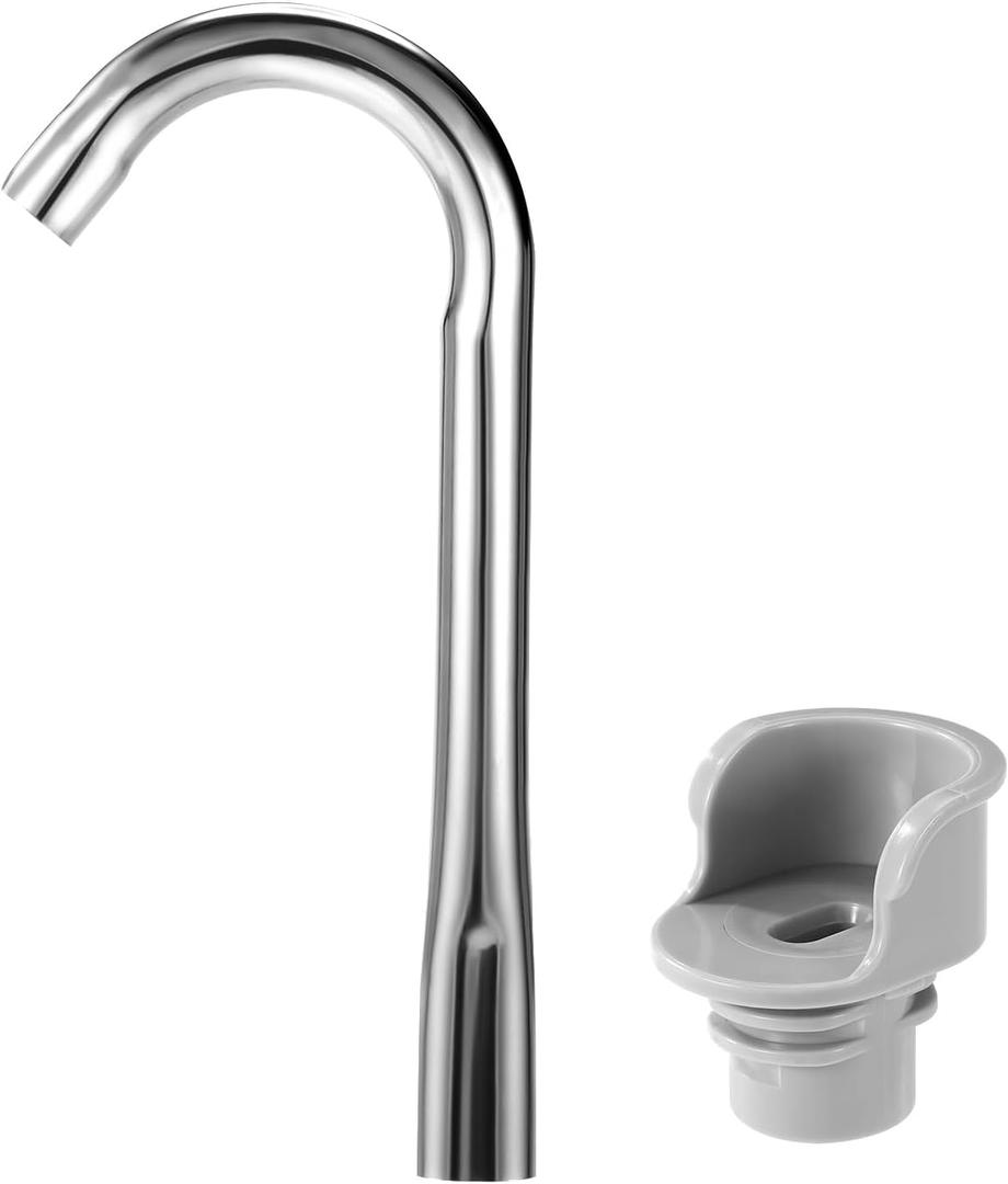 Cat Water Fountain Spout and Spout Holder, Pet Dog Drinking Water Dispenser Replacement Parts for 108oz/3.2L and 84oz/2.5L Kitty Fountain Accessories Set