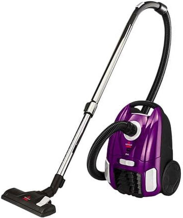 Bissell Canister Upright Vacuum Cleaner Lightweight & Powerful Suction with Telescoping Wand, Multi-Surface Cleaning Nozzle, Extra Long Power Cord with Automatic Cord Rewind