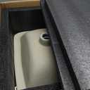 20in Undermount Bathroom Sink Rectangular, 20" x 16" Vessel Sink Rectrangle Undermount Bathroom Sink White Ceramic Lavatory Vanity Vessel Sink with Overflow