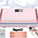 HOTWAVE Vibration Plate Exercise Machine for Lymphatic Drainage, Power Vibrating Plates Platform for Weight Loss - Whole Body Shaker Vibration Plate Machine Home Gym Shaping Fitness Workout