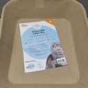 Kitty Sift Disposable Cat Litter Box Jumbo, 6 Count, Durable and Portable for Travel and Home, Eco-Friendly Disposable Litter Box Controls Odor