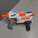 Nerf Modulus Mediator Blaster -- Fires 6 Darts in a Row, Pump Action, Slam Fire, Includes 6-Dart Clip and 6 Official Nerf Elite Darts 