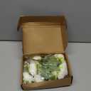 Floweroyal 2 Bunches Peony Artificial Flowers White Flowers Silk Peonies Bouquets for Wedding Party Table Centerpieces Floral Arrangement Home Kitchen Decor