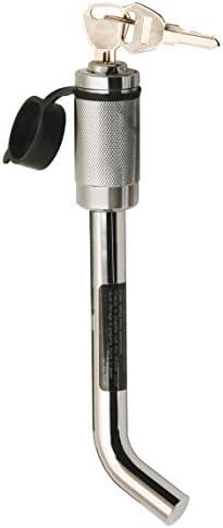 Reese Towpower 7033300 Chrome Class V Bent Pin Style Receiver Lock