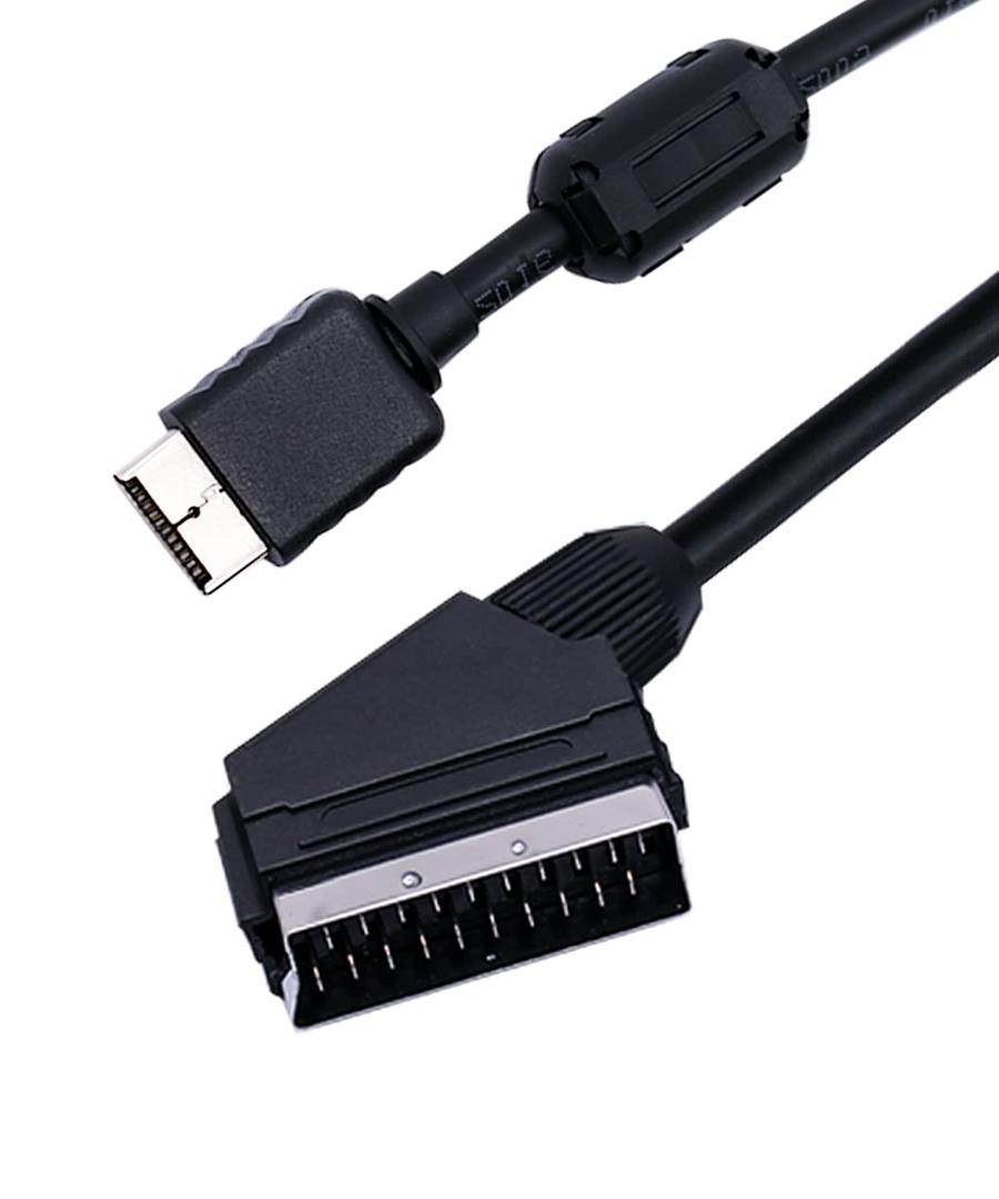 RGB SCART Cable Compatible for PS1/2/3(3.28 Feet)