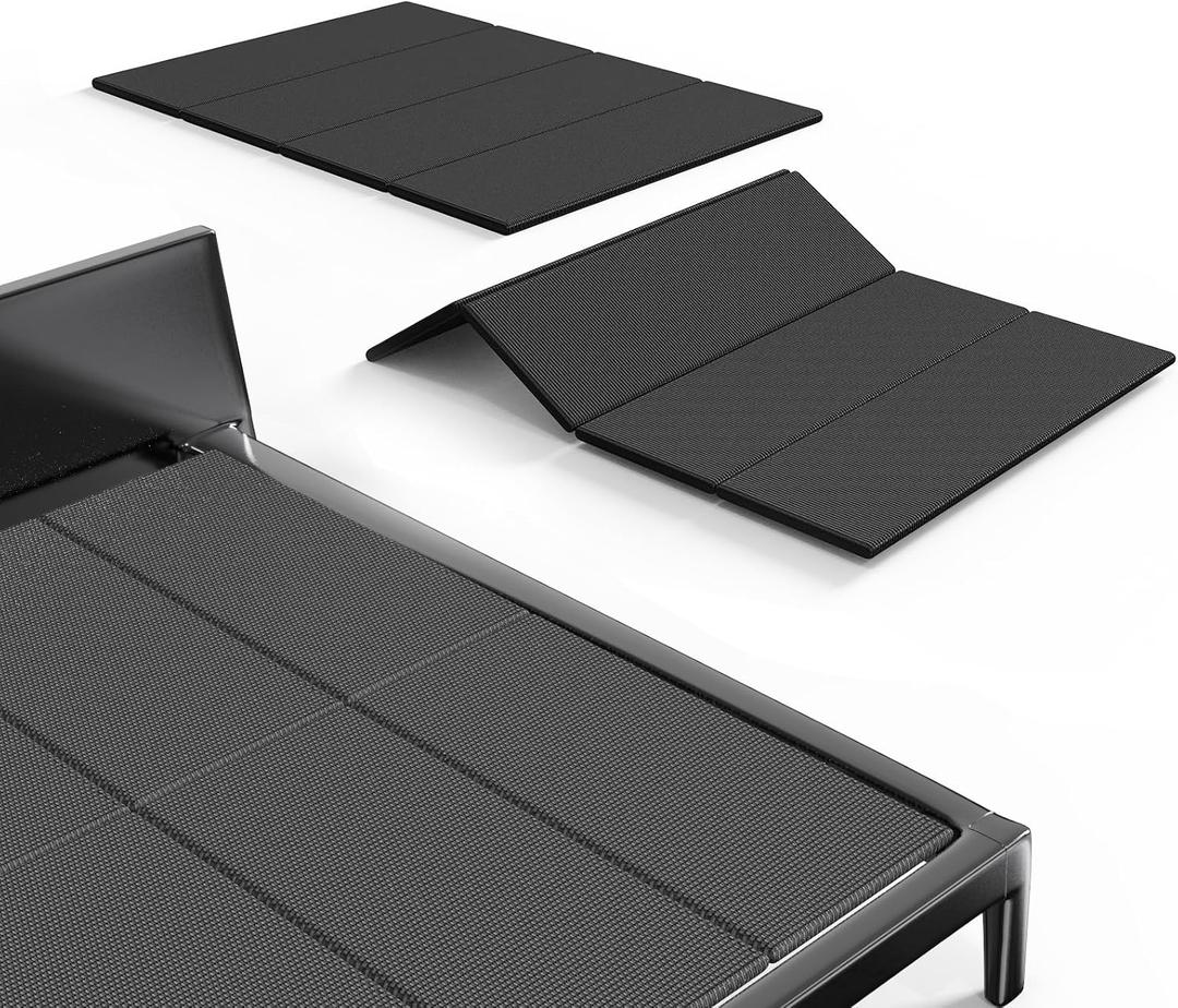 Imperius Breathable, Noise Minimizing, Moisture Resistant Bunkieboards,Large Double Bed 10mm Bunkie Board, Folding Spring Box, Light and Thin Bed,Full Size 54x75''