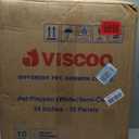 VISCOO Clear Acrylic Indoor Dog Playpen, 10 Panels 24" H, Puppy Playpen