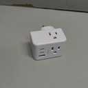 US to UK Ireland Travel Plug Adapter, Type G Power Plug Adapter with 3 Outlets 3 USB Ports(2 USB C), European Travel Plug Adapter for USA to England London Scotland British Qatar Irish Hongkong