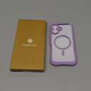 Miracase for iPhone 17 Case 6.3'', Full-Body Military Grade Drop Protection Outdoor Phone case with Built-in Glass Screen &Camera Control,Easy Installation,No Gap,Compatible with MagSafe, Light Purple