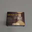 Night Lights Plug into Wall, Dimmable LED Night Light with Dusk to Dawn Sensor, Plug in Night Light Brightness Adjustable, 2 Pack 3000K Acrylic Nightlight for Bathroom Hallway