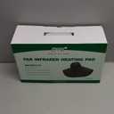 UTK Far Infrared Heating Pads for Neck and Shoulders and Back, Hot to 159, Gift for Men, FSA-HSA Eligible Shoulder Heating Pad with 66 Jade, 0-240 Min Auto Shut Off, Adjustable Size (23 x 24'')