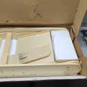 Foldable Toddler Tower 95% Preassembled Kitchen Stool Helper Folding Step Stool for Kids with 3 Adjustable Height Montessori Toddler Standing Tower for Kitchen Counter Sink Natural