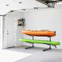 TORACK Garage Floor Kayak Storage Rack, Heavy-Duty Freestanding Metal Kayak Storage Stand