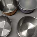Elk and Friends Stainless Steel Bowls with Silicone Sleeve for Babies & Toddlers | Lids Included | Stay Put Suction | Cereal & Snack Bowls | 4 Pack, Width 4.7/12cm, Height 2/5cm
