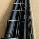 FDW Extra Large Dog Crate Dog Kennel Cage with Double Door,48 inch Folding Metal Wire Dog Cage with Removable Tray&Divider Panel,Pet Crate for Large Dogs,Black