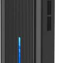 Dehumidifier,95OZ Dehumidifier for Home 1000 Sq.Ft - Quiet with Auto Shut Off & Relaxing 7 Color Ambient Light,Ideal for Livingroom, Bedroom, Basement (Black)