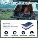Camping Sleeping Pad, Extra Thickness 4.7 Inch Inflatable Sleeping Mat Ultralight Waterproof Camping Mat with Built in Pump Air Mattress for Backpacking, Hiking, Tent, Travel