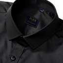 J.VER Men's Dress Shirts Solid Long Sleeve Stretch Wrinkle-Free Formal Shirt Business Casual Button Down Shirts