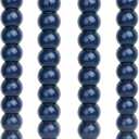 MAITREYA Navy Spiral Taper Candles-Set of 4 for Decoration Weddings Party Church-Unscented Dripless Candles,10inch(Navy-D)