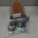 HL Himalayan Pink Salt Lamp  Pyramid Shape with Dimmer Switch & 2 Bulbs (15W)  Handcrafted Natural Crystal Rock Lamp for Home & Office Dcor