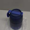 Thermo for Hot Food for Adults Kids |Wide Mouth, 18 oz Insulated Food Container with Spoon, Leakproof Soup Thermo for School Office Travel, Thermal Steel Food Jar Easy to Carry (Dark Blue) (18 Fluid Ounces)