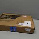 Pull Out Trash Can Under Cabinet & Under Sink - Heavy Duty Sliding Adjustable Cabinet Garbage Can Organizer, Requires Minimum Cabinets Opening 13" W X 18" D,Chrome Finish (Waste Bin Not Included)