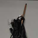 1/2 Inch Curling Iron for Short Hair & Long Hair, Half Inch Tourmaline Ceramic Curling Iron with Auto Shut-Off, Dual Voltage Small Barrel Curling Tongs Wand for Travel, Glove Include (Rose Gold)