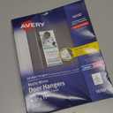 Avery Printable Door Hangers with Tear-Away Cards, 4.25" x 11", Matte White, 80 Blank Door Hangers for Laser and Inkjet Printers (16150)