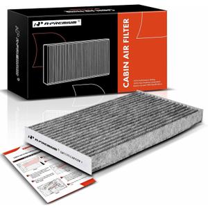 A-Premium Cabin Air Filter with Activated Carbon Compatible with Nissan Cube (2009-2014), Juke (2011-2017), Sentra (2013-2019), LEAF (2011-2023), Replace# 272773DF0A