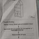 Arched 5-Tier Bookcase Farmhouse Kitchen Pantry Cabinet Wooden Storage