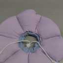 Cat Cone Collar,Cute Waterproof Cat Recovery Collar,Anti-Bite Lick Wound Healing Safety Elizabethan e Collar for Cats,Purple Flower All-Season Style