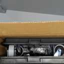 Furniture Dolly,Moving Dolly 4 Wheels Heavy Duty,16in-11in 500lbs Capacity,Furniture Movers Dollys with Wheels,Small Flat Cart with 2 Ropes, 2 Pack, Black (Black)