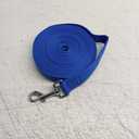 Nylon Dog Training Leash, Traction Rope, 4Ft /5 Foot /6 Feet Long, 5/8 inch 3/4 Inch 1 Inch Wide, for Small and Medium Dogs (Blue, 1'' x 20 FT)