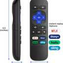 Universal Replacement Remote Control for Roku Express, for Roku Premiere, for Roku Box, for Roku Player, for Roku 1 2 3 4 -NOT for Stick or TV