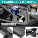 Cup Holder Compatible with 2024 2025 Subaru Crosstrek Premium/Sport/Limited/Wilderness Accessories, Noise-Free Water & Dust Proof Insert Console Drink Holder Fit for Subaru Impreza